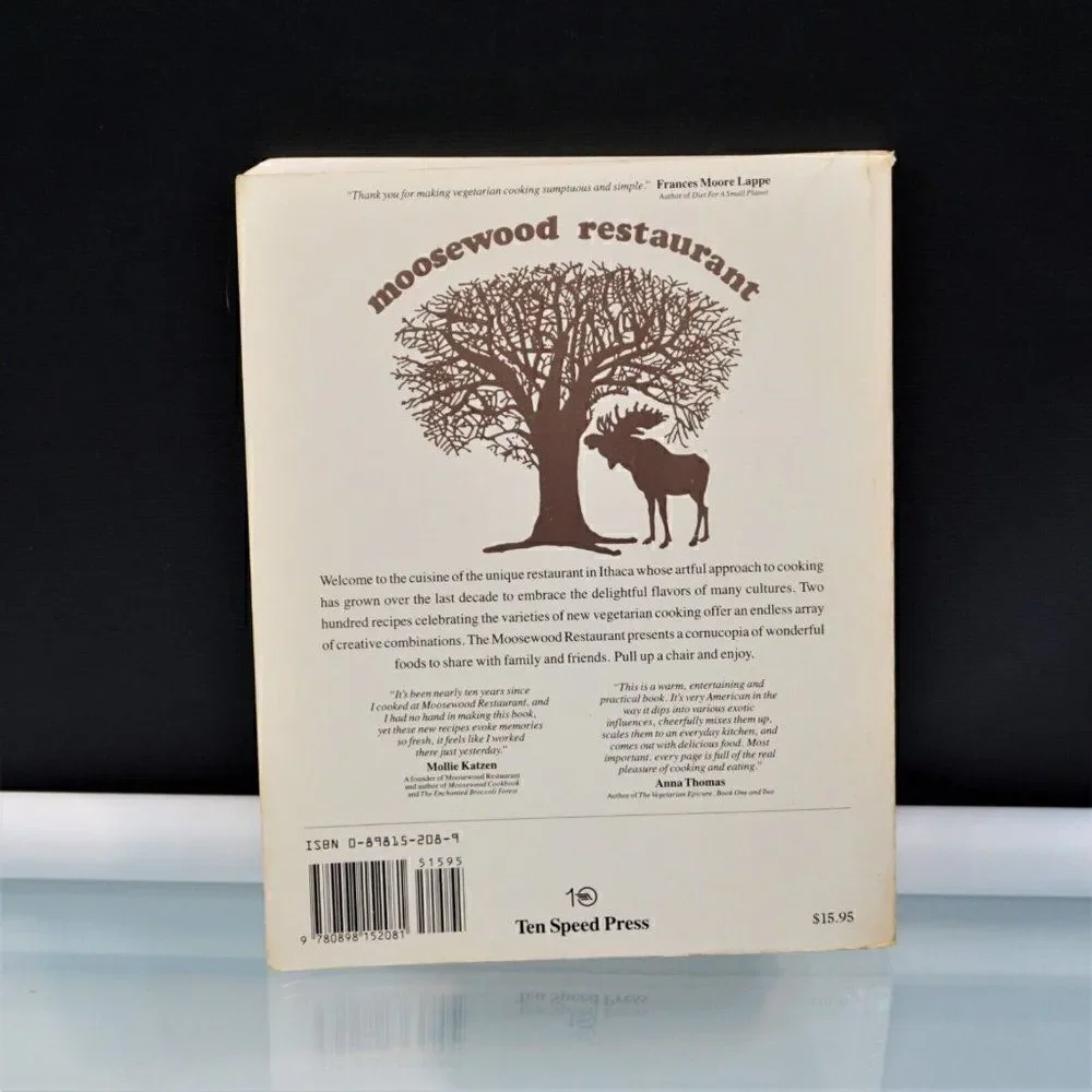 New Recipes from Moosewood Restaurant by Moosewood Collective 1987 Paperback